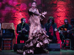 Cartel de la actuación de Beatriz< Morales en el II Festival Flamenco Puero Arte Jerez